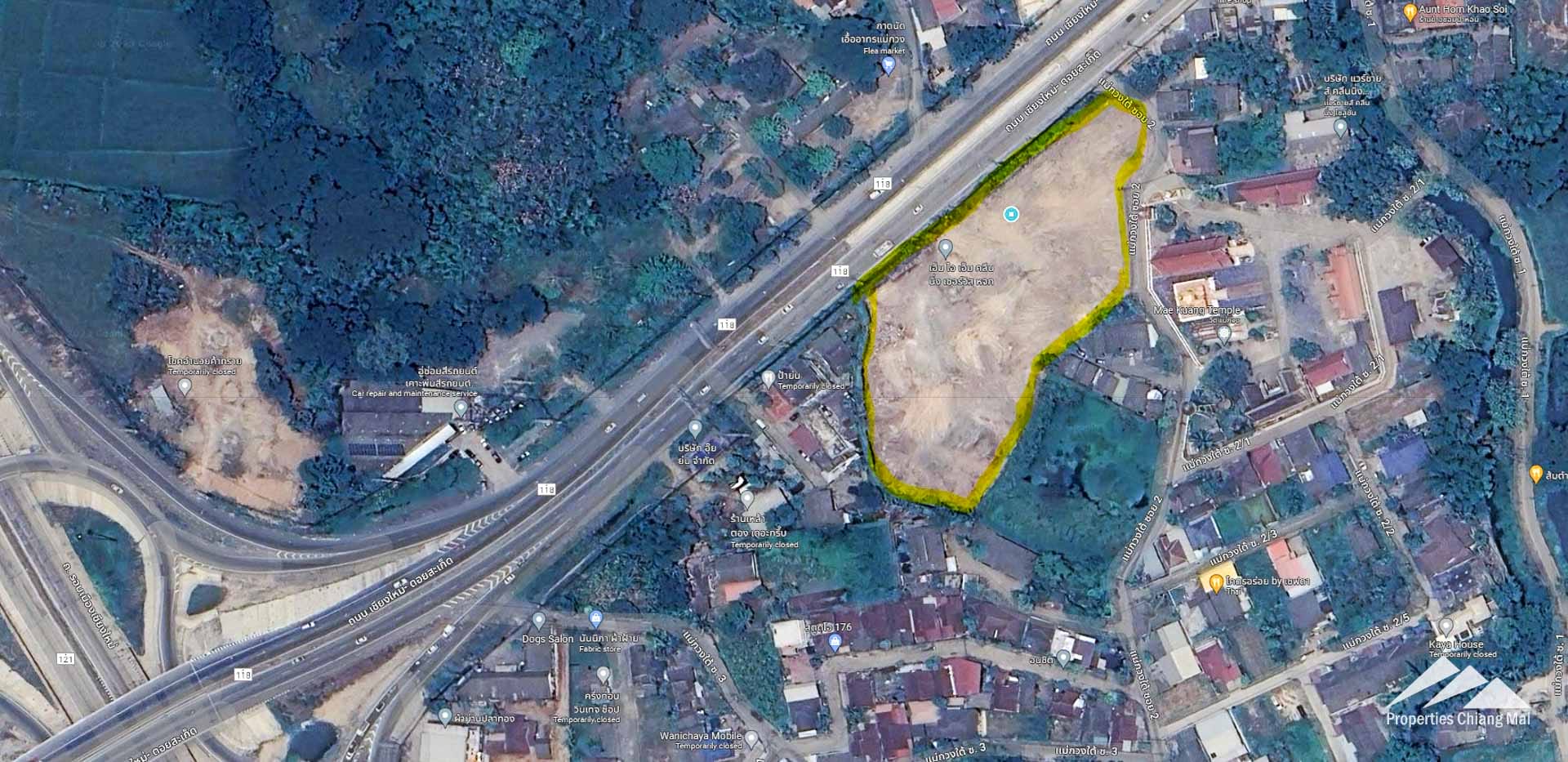 Land-For-Sale-Highway-118-San-Sai-Doi Saket-NAT-SAN001