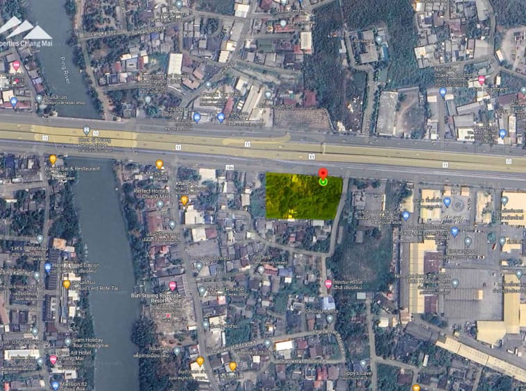 Land For Sale On The Super Highway 11 - Fa Ham, Mueang Chiang Mai - PC-MC001-4