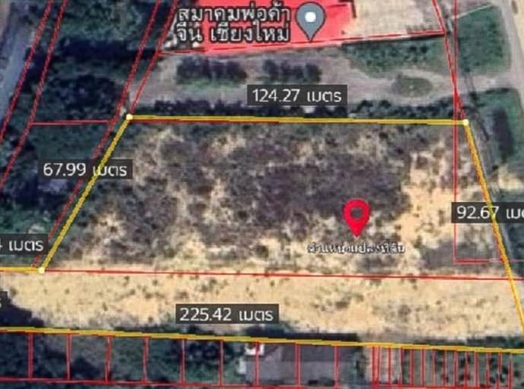 Land For Sale On The Super Hwy 11 In Saraphi, Chiang-Mai - PC-SP001-9