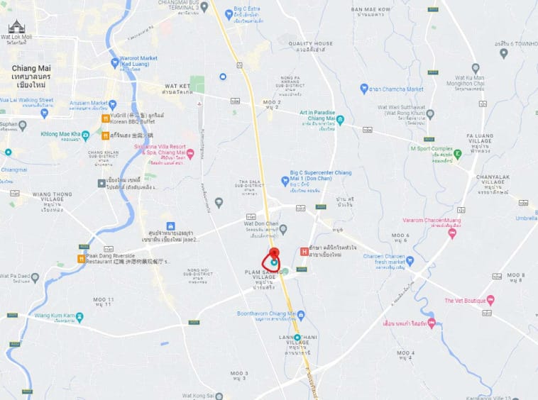 Land For Sale On The Superhighway (Hwy 11) Ta Sala Chiang Mai - TACS-10974023