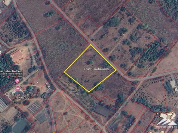 Land For Sale In Mae On Chiang Mai - PC-MO003