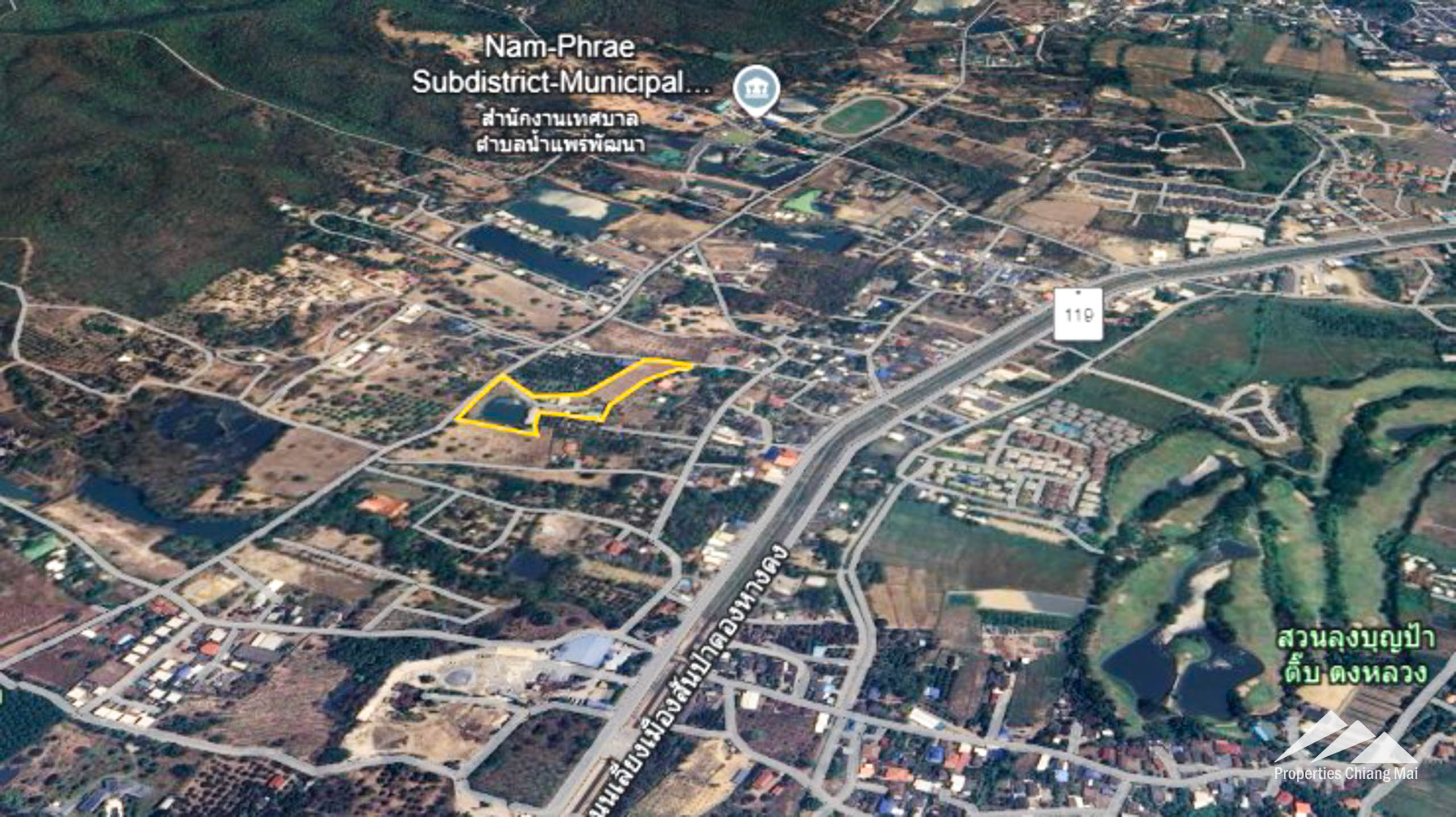 Commercial PropertyWelness Center For Sale Or Lease In Nam Phrae, Hang-Dong. Chiang Mai - PC-HD010