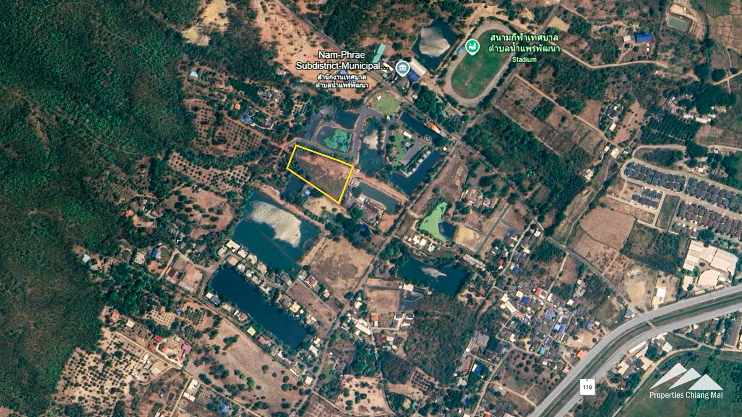 Land For Sale In Hang-Dong ,Chiang Mai - PC-HD011