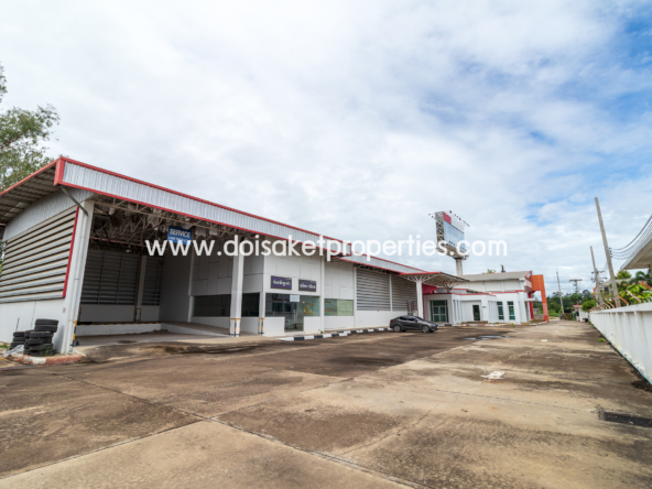 Saraphi-DSP-(CMS020-03) Large ~4 Rai Commercial Property with Direct Frontage on Route 11 Superhighway