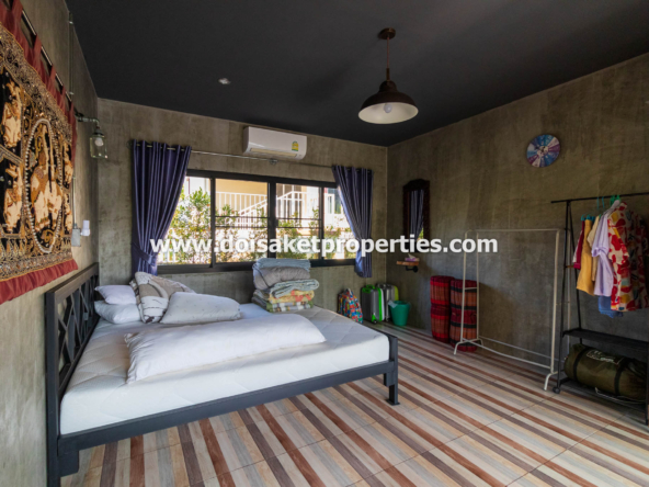 Doi Saket-DSP-(HS365-06) Beautifully-Designed 4-Bedroom Modern Home with 2-Bedroom Guest House for Sale in Luang Nuea