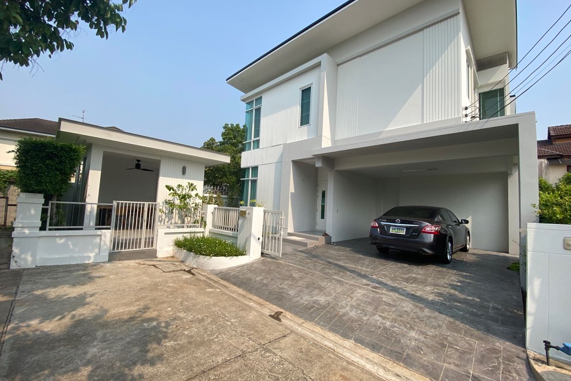 Modern house with pool for sale in San Sai