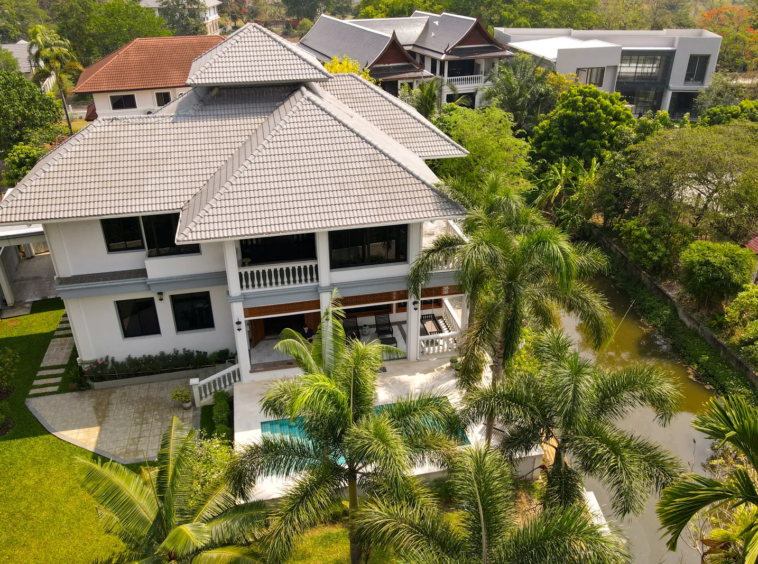 Doi Saket-DSP-(HS366-06) 4-Bedroom Riverside Pool Villa with Royal Provenance for Sale in Doi Saket