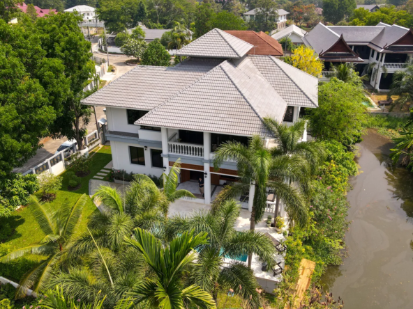 Doi Saket-DSP-(HS366-06) 4-Bedroom Riverside Pool Villa with Royal Provenance for Sale in Doi Saket