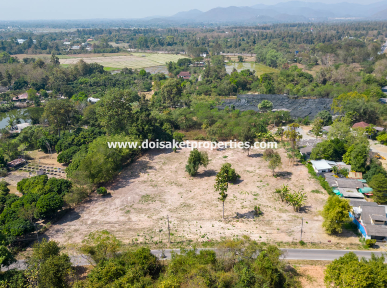 Doi Saket-DSP-(LS393-06) ~6 Rai Plot of Land for Sale Near the 118 Highway in Choeng Doi