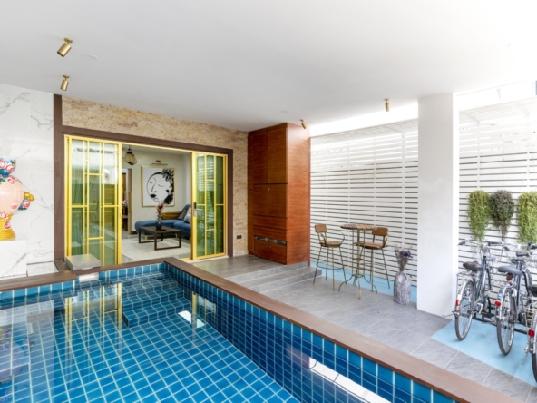 Townhouse with Private Swimming Pool for Rent/Sale in Suthep-SS-MUE274