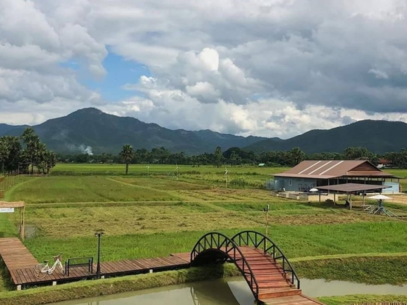 Business with a beautiful land for sale in Sankampaeng Chiangmai-SM-sta-932