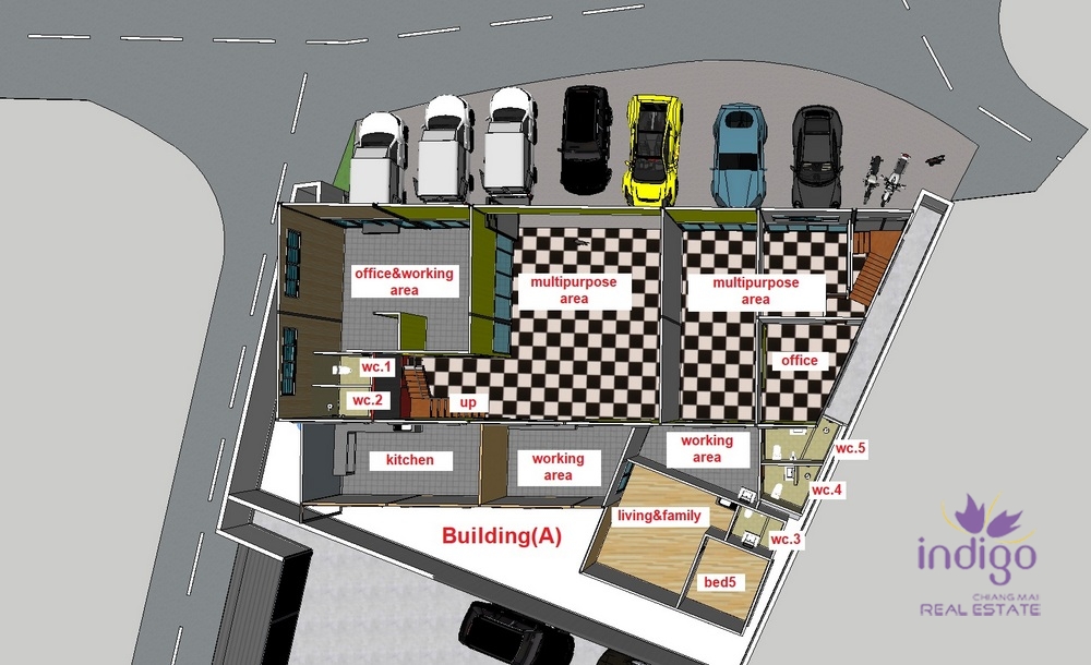 Investment opportunity! 2 buildings for sale - one for business and one residence. Great location