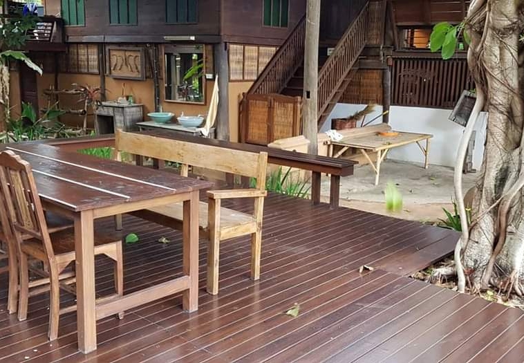 Lanna style resort complex with a resident and restaurant for sale in Chiang Mai town-SHG-CM09