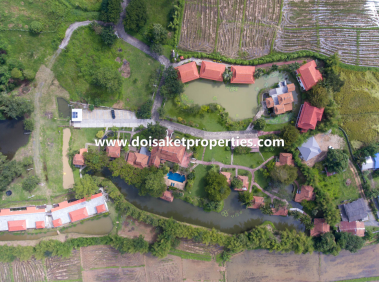 Doi Saket-DSP-(RS004-13) Beautiful Lanna-Style Resort with Restaurant