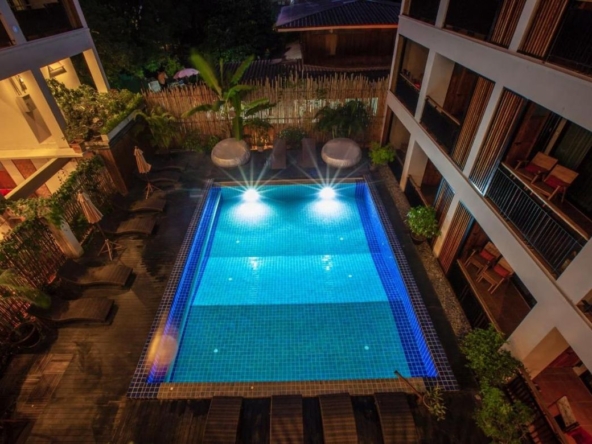 Hotel with pool for sale in Muang Chiang Mai-P-PCCS641