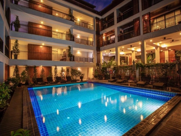 Hotel with pool for sale in Muang Chiang Mai-P-PCCS641