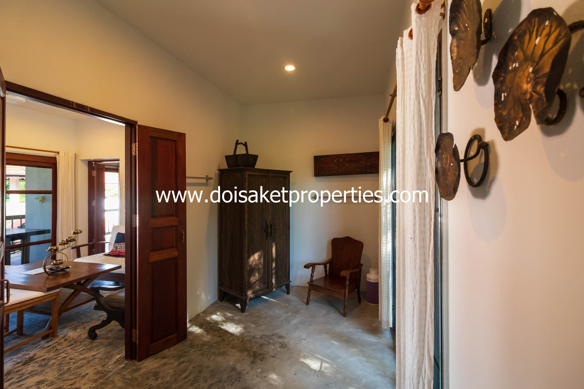 Doi Saket-DSP-(HR184-V2U) Lovely 2-Bedroom Family Suite for Rent in Choeng Doi