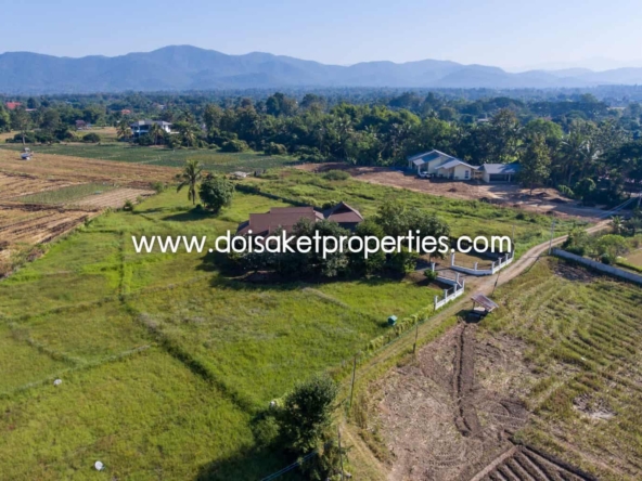 Doi Saket-DSP-(HS294-02) Beautiful Home for Sale on Nearly 4.5 Rai of Land in Doi Saket