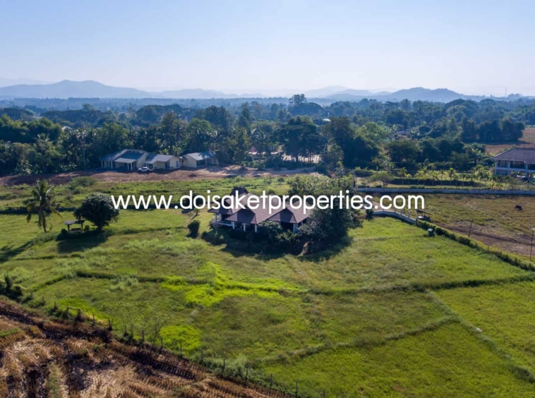 Doi Saket-DSP-(HS294-02) Beautiful Home for Sale on Nearly 4.5 Rai of Land in Doi Saket