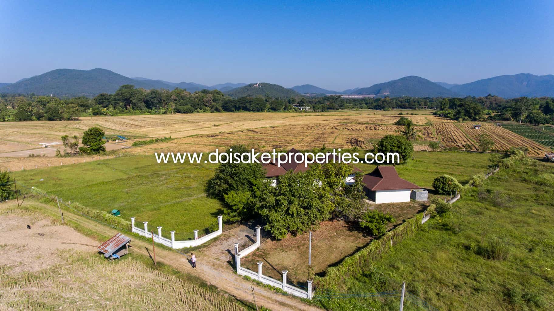 Doi Saket-DSP-(HS294-02) Beautiful Home for Sale on Nearly 4.5 Rai of Land in Doi Saket