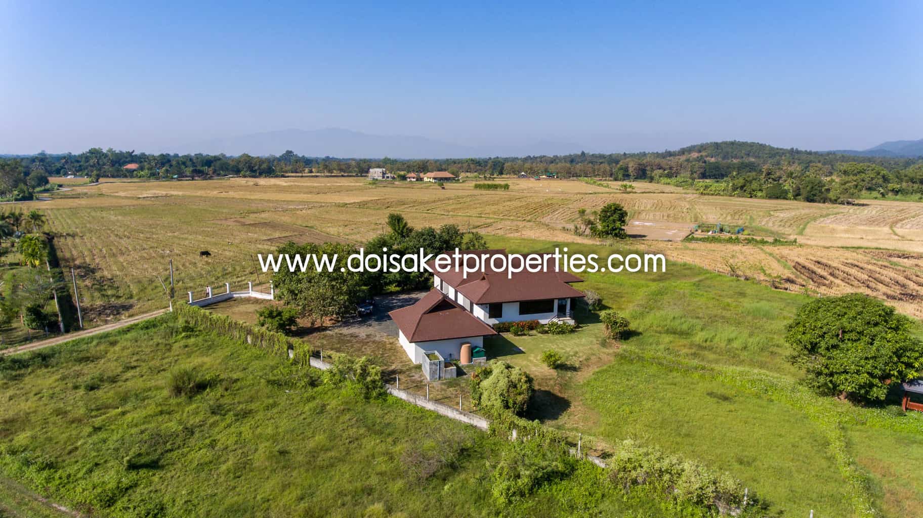 Doi Saket-DSP-(HS294-02) Beautiful Home for Sale on Nearly 4.5 Rai of Land in Doi Saket