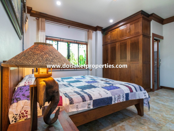 Doi Saket-DSP-(HS327-02) Lovely 2-Bedroom Home with Pretty Grounds in a Great Location for Sale in Choeng Doi