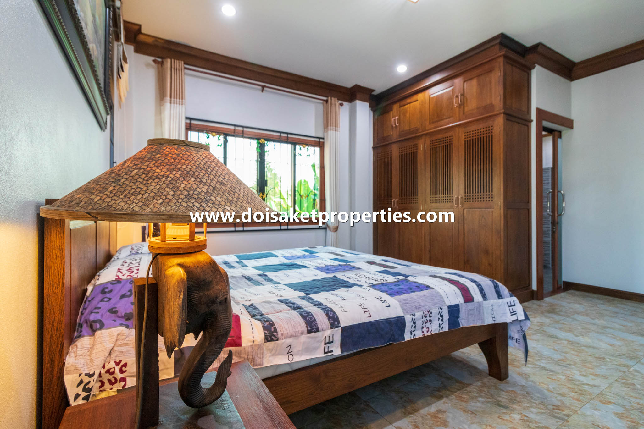 Doi Saket-DSP-(HS327-02) Lovely 2-Bedroom Home with Pretty Grounds in a Great Location for Sale in Choeng Doi