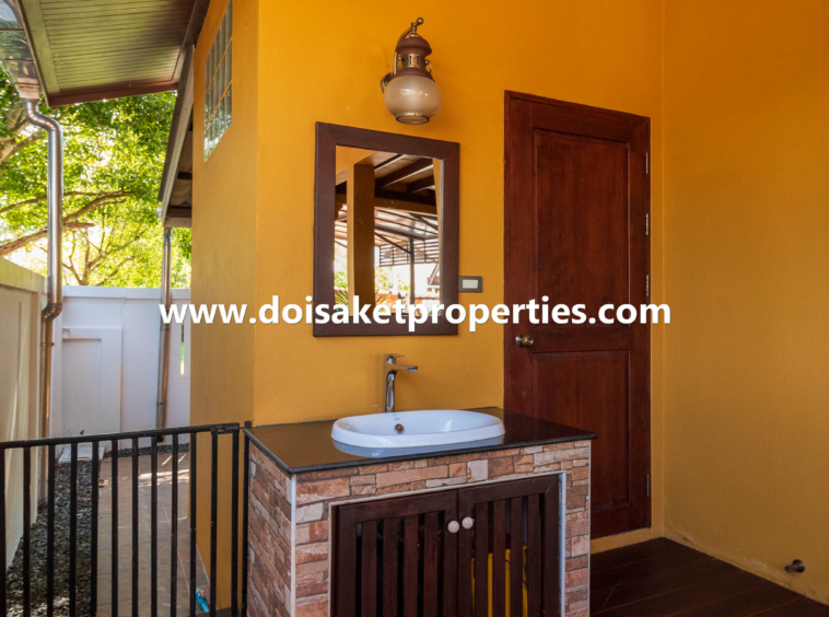 Doi Saket-DSP-(HS327-02) Lovely 2-Bedroom Home with Pretty Grounds in a Great Location for Sale in Choeng Doi