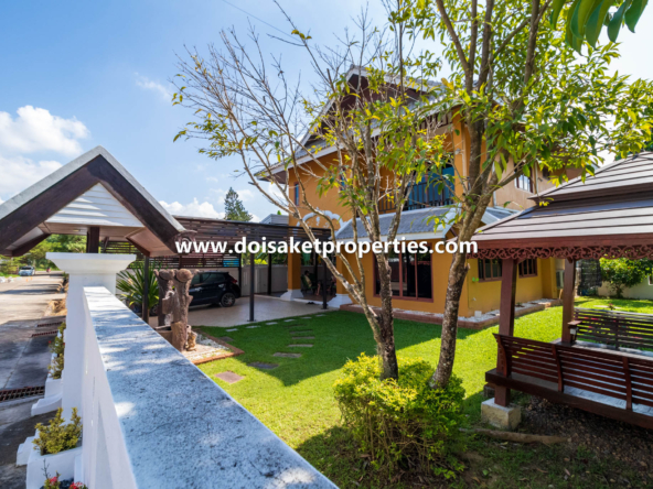 Doi Saket-DSP-(HS327-02) Lovely 2-Bedroom Home with Pretty Grounds in a Great Location for Sale in Choeng Doi