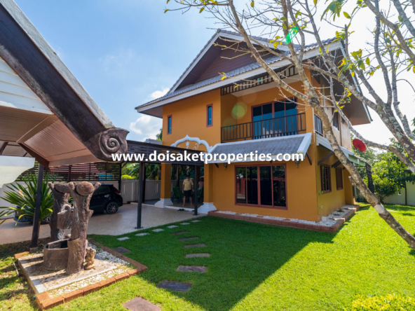 Doi Saket-DSP-(HS327-02) Lovely 2-Bedroom Home with Pretty Grounds in a Great Location for Sale in Choeng Doi