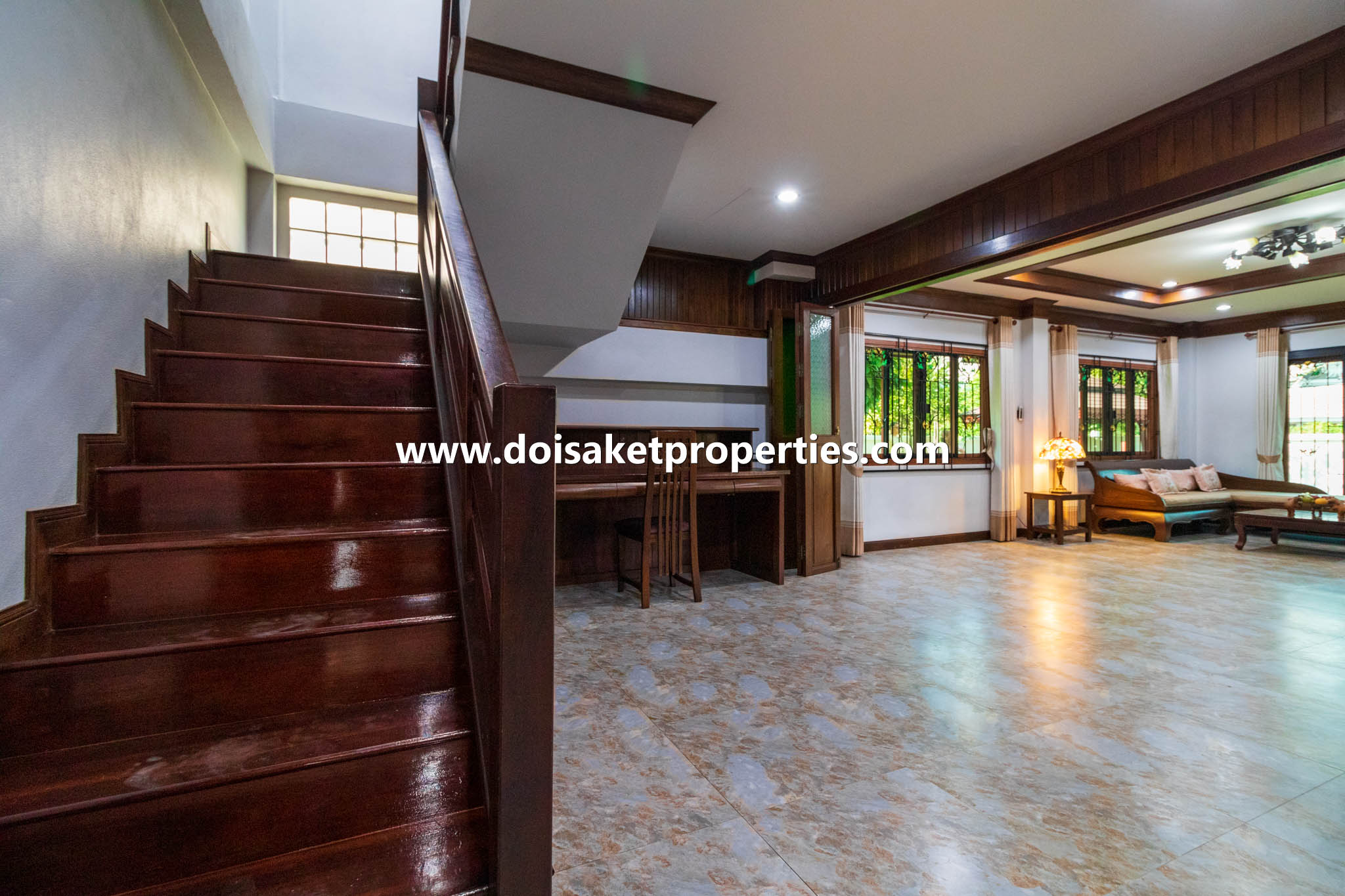 Doi Saket-DSP-(HS327-02) Lovely 2-Bedroom Home with Pretty Grounds in a Great Location for Sale in Choeng Doi