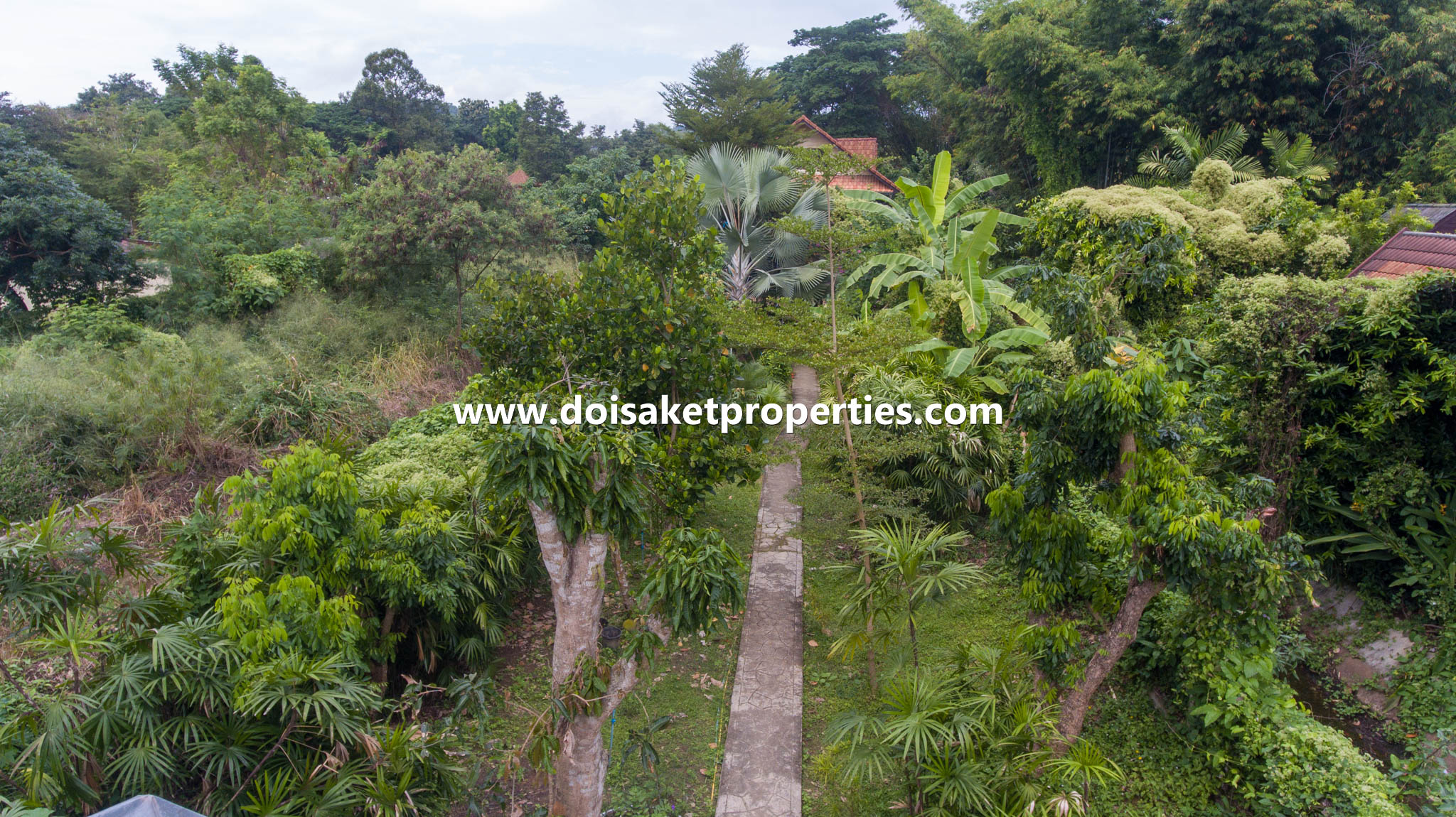 Doi Saket-DSP-(HS329-05) 5-Bedroom Family Home and Guest Bungalow with Gorgeous Gardens for Sale near Tao Garden in Luang Nuea