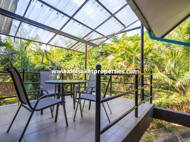 Doi Saket-DSP-(HS329-05) 5-Bedroom Family Home and Guest Bungalow with Gorgeous Gardens for Sale near Tao Garden in Luang Nuea