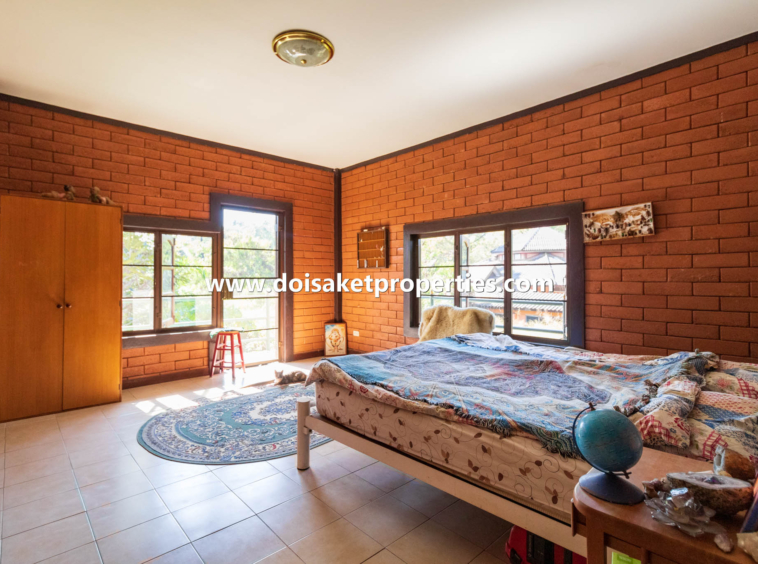 Doi Saket-DSP-(HS329-05) 5-Bedroom Family Home and Guest Bungalow with Gorgeous Gardens for Sale near Tao Garden in Luang Nuea