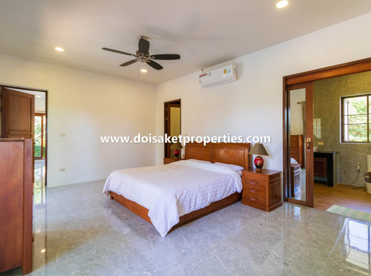 Doi Saket-DSP-(HS330-04) Large and Beautiful Resort-Style Home with Swimming Pool for Sale in Doi Saket