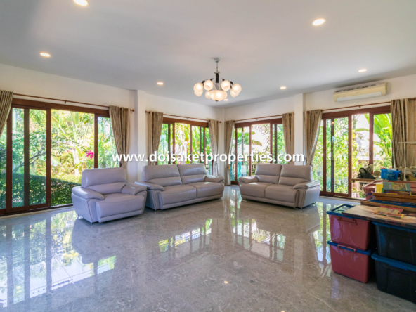 Doi Saket-DSP-(HS330-04) Large and Beautiful Resort-Style Home with Swimming Pool for Sale in Doi Saket