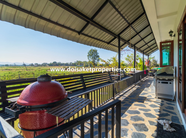 Doi Saket-DSP-(HS330-04) Large and Beautiful Resort-Style Home with Swimming Pool for Sale in Doi Saket