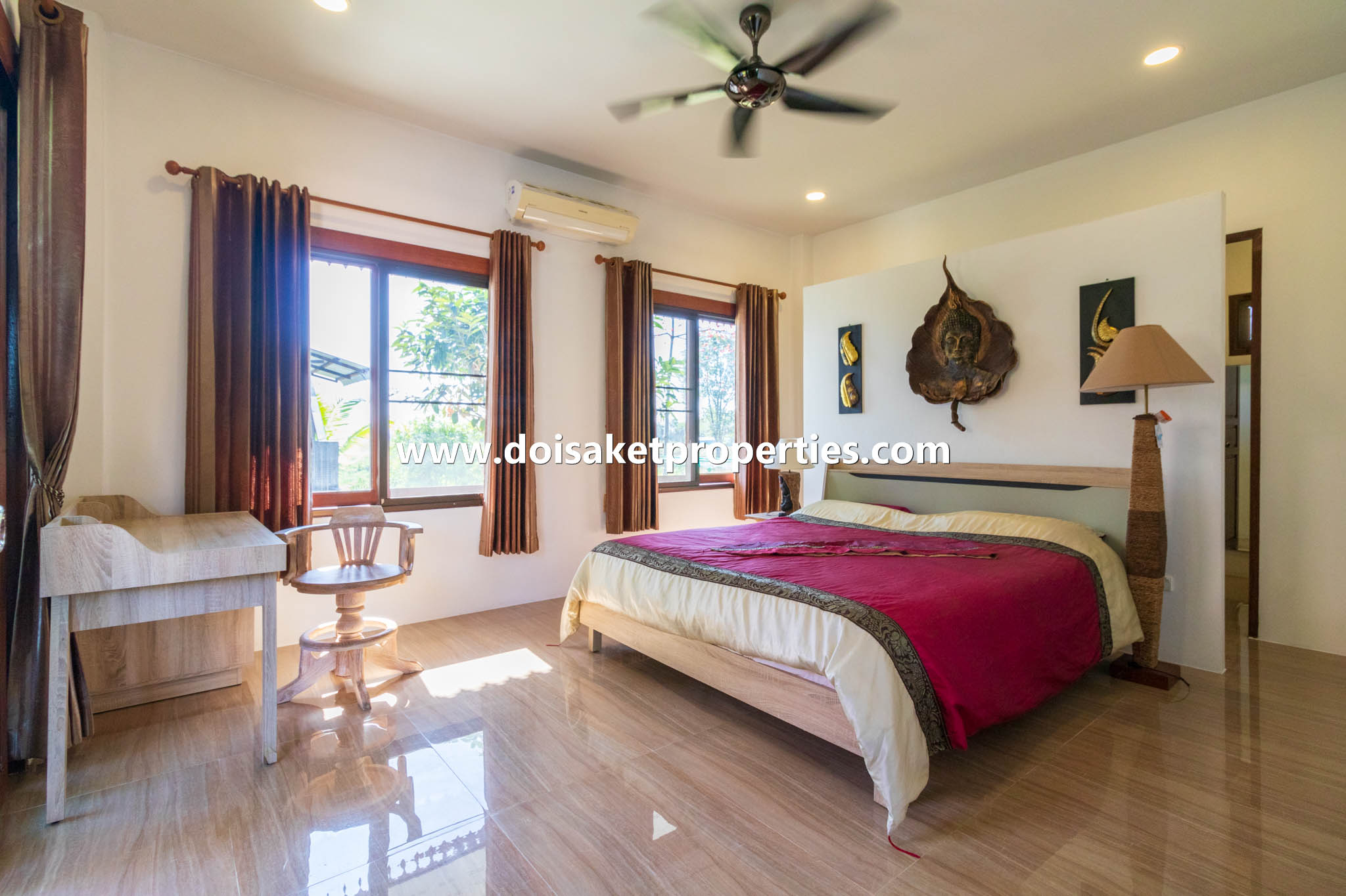 Doi Saket-DSP-(HS330-04) Large and Beautiful Resort-Style Home with Swimming Pool for Sale in Doi Saket