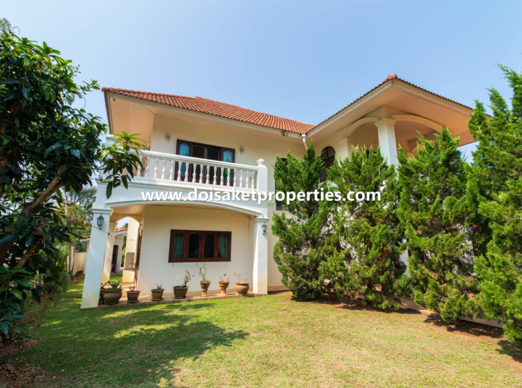 Doi Saket-DSP-(HS332-04) Outstanding 4-Bedroom Family Home with Swimming Pool for Sale in Luang Nuea