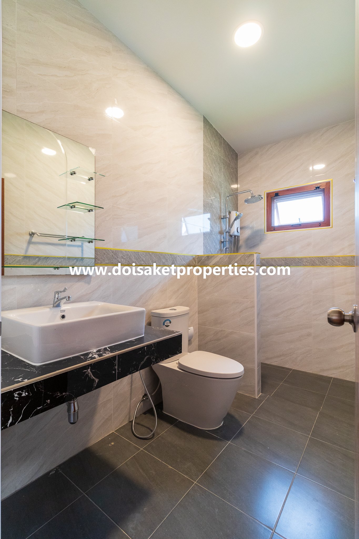 Doi Saket-DSP-(HS347-04) New Modern-Style Home with Swimming Pool and Views for Sale in Choeng Doi