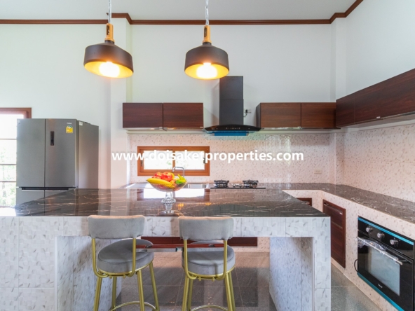 Doi Saket-DSP-(HS347-04) New Modern-Style Home with Swimming Pool and Views for Sale in Choeng Doi