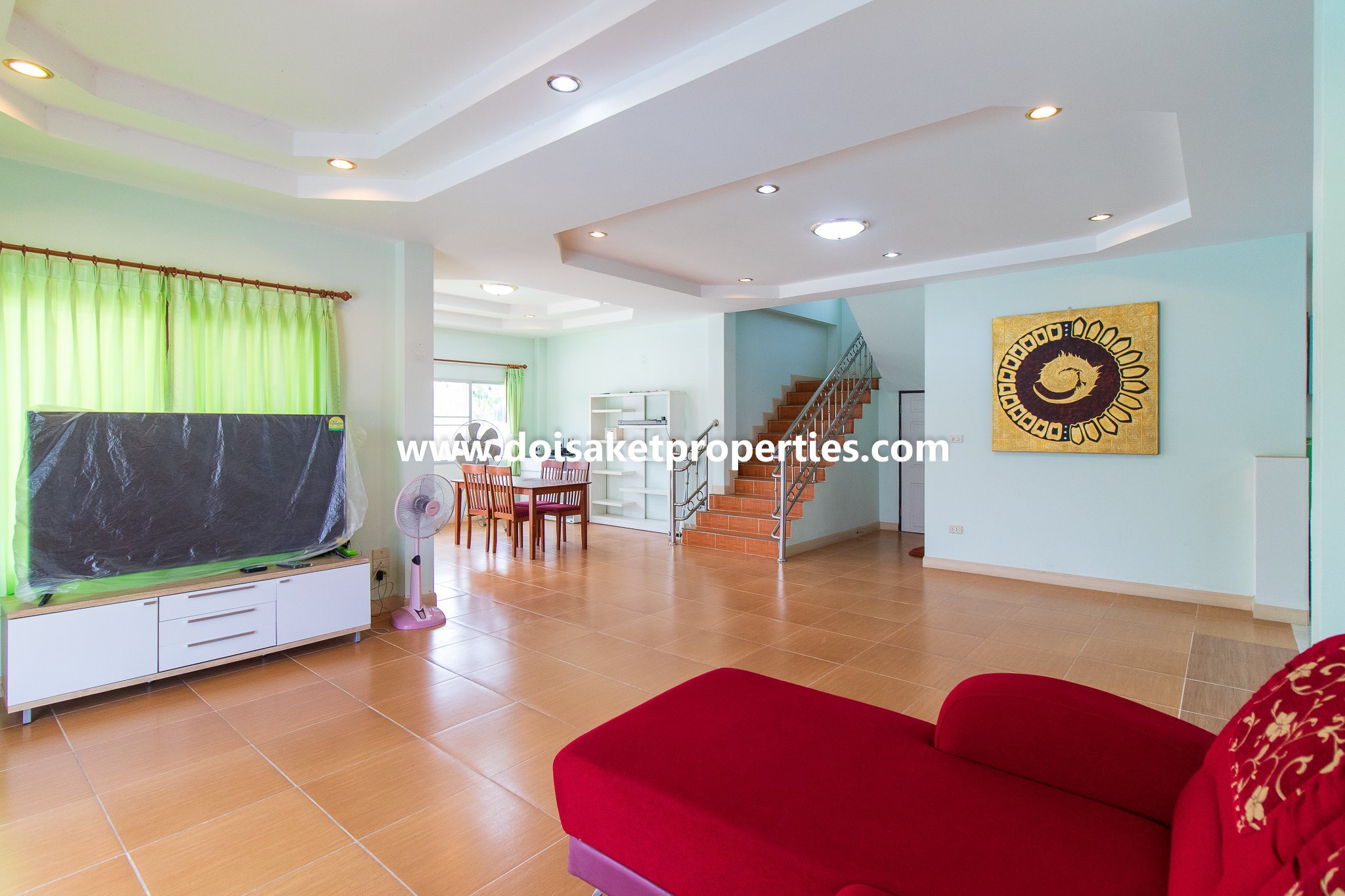 Doi Saket-DSP-(HS349-03) 3-Bedroom Family Home with Swimming Pool for Sale in Talat Kwan