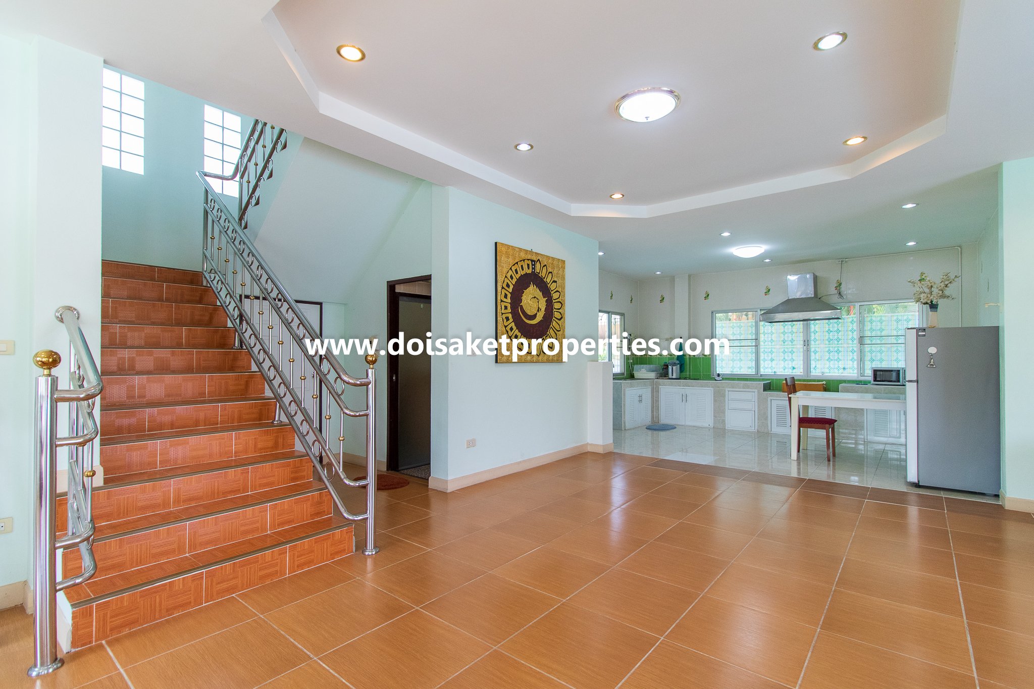 Doi Saket-DSP-(HS349-03) 3-Bedroom Family Home with Swimming Pool for Sale in Talat Kwan