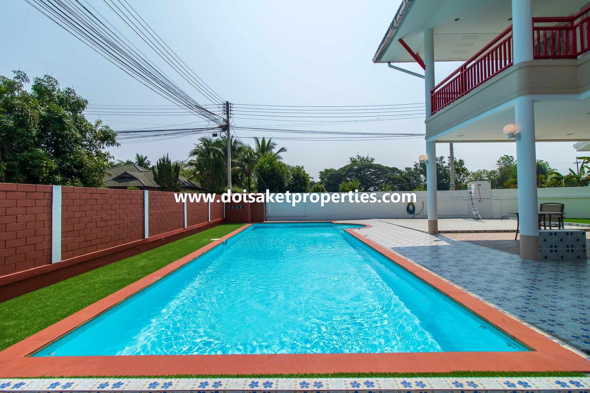 Doi Saket-DSP-(HS349-03) 3-Bedroom Family Home with Swimming Pool for Sale in Talat Kwan