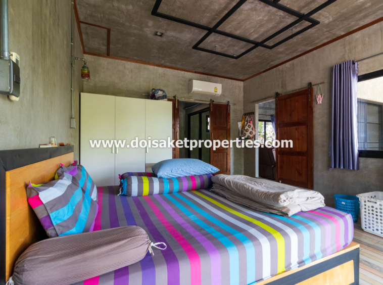 Doi Saket-DSP-(HS365-06) Beautifully-Designed 4-Bedroom Modern Home with 2-Bedroom Guest House for Sale in Luang Nuea