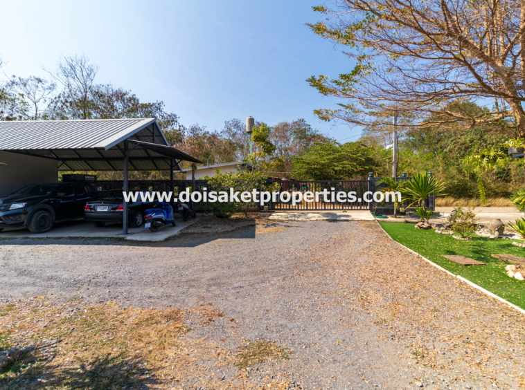 Doi Saket-DSP-(HS365-06) Beautifully-Designed 4-Bedroom Modern Home with 2-Bedroom Guest House for Sale in Luang Nuea