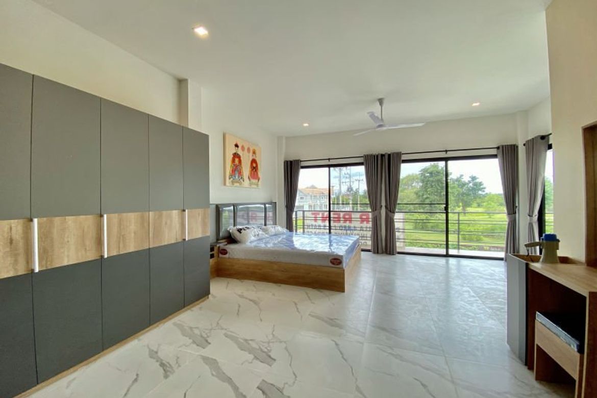 A brand new 4 bed house with pool for rent in Hang Dong-P-PHR607