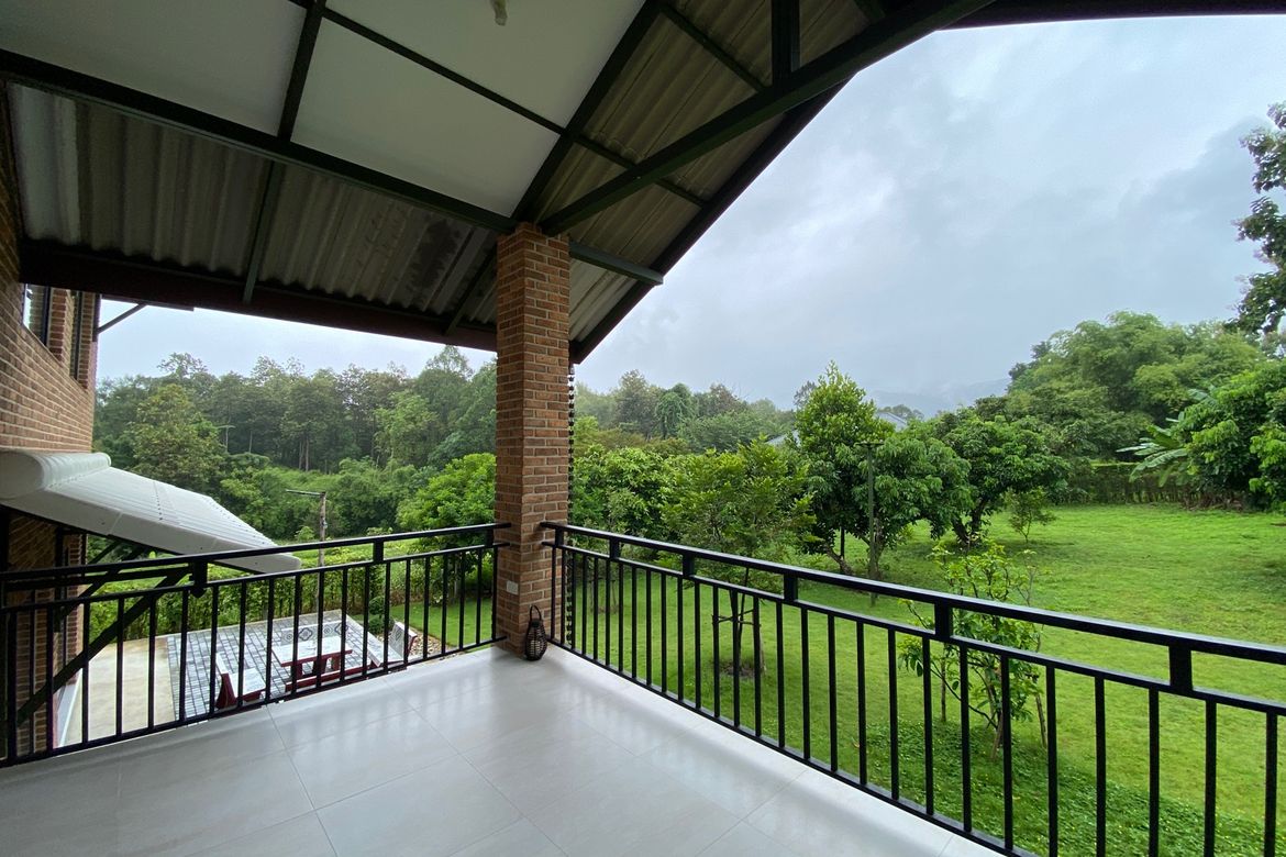 Brand new 3 bed house with stunning view for rent or sale in Mae Rim