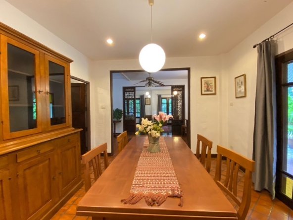 A colonial style 3 bed house for rent in Muang Chiang Mai-P-PHR946