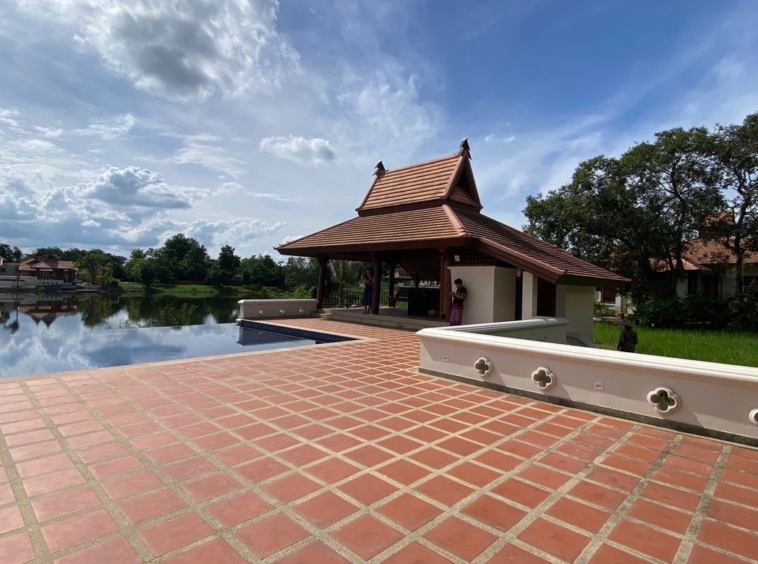 Lanna modern house with a private pool for sale in Doi Saket-P-PHS994